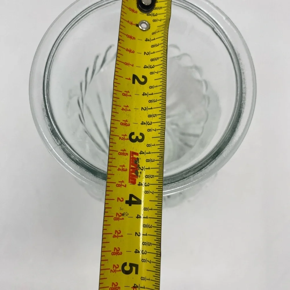 Elegant Clear Glass Vase
